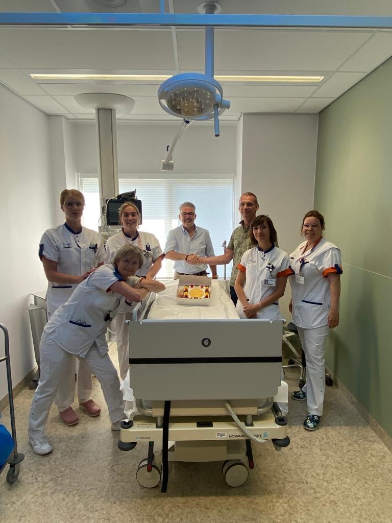 BovenIJ receiving new M9 Trauma patient trolleys